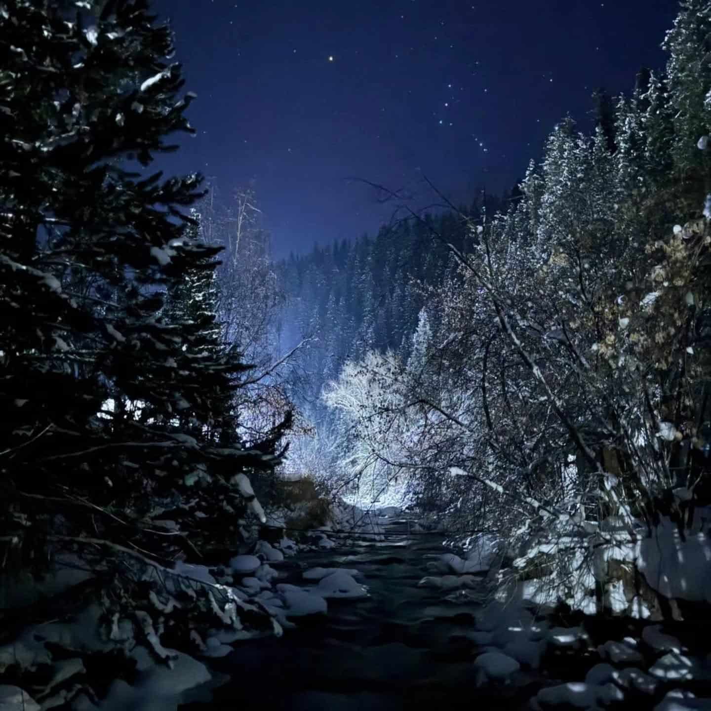 River near Aska Thermal Spa