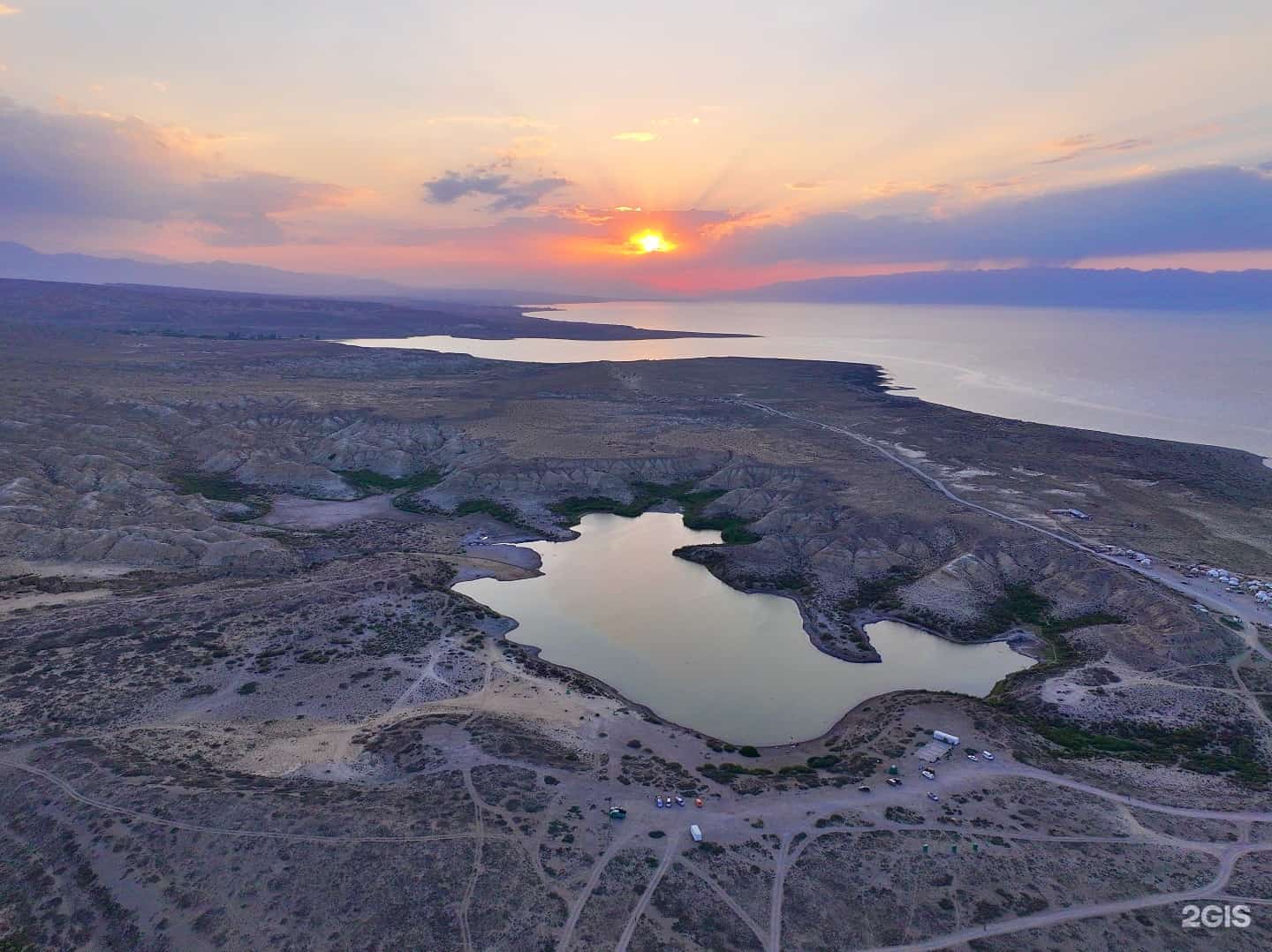 South shore road Issyk-Kul