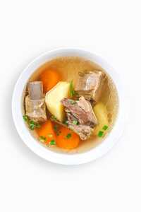 Shorpo meat broth soup