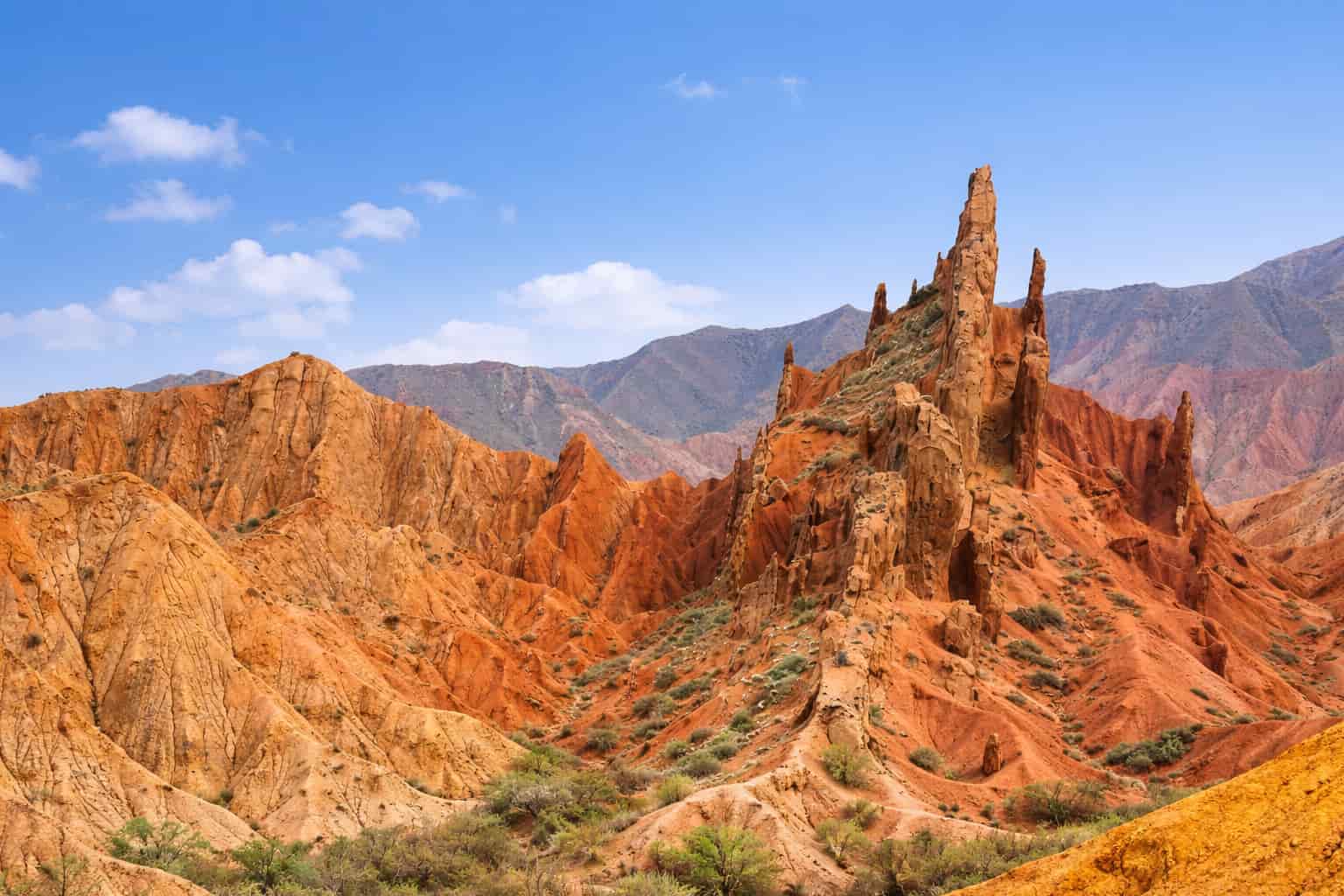 Fairytale Canyon (Skazka) near Issyk-Kul